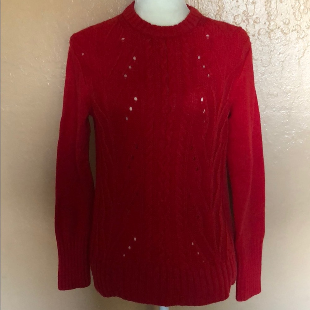 New Jcrew cable sweater size Small - Picture 7 of 10
